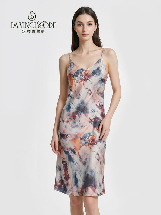 Da Vinci Code Camisole Nightdress New Spring/Summer 2026 Collection, Fashionable, Luxurious, Cool and Sexy Loungewear Gift Box Edition